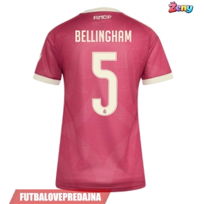 Lacne Ženy Futbalové dres Real Madrid Jude Bellingham #5 2026-27 Krátky Rukáv - Tretina